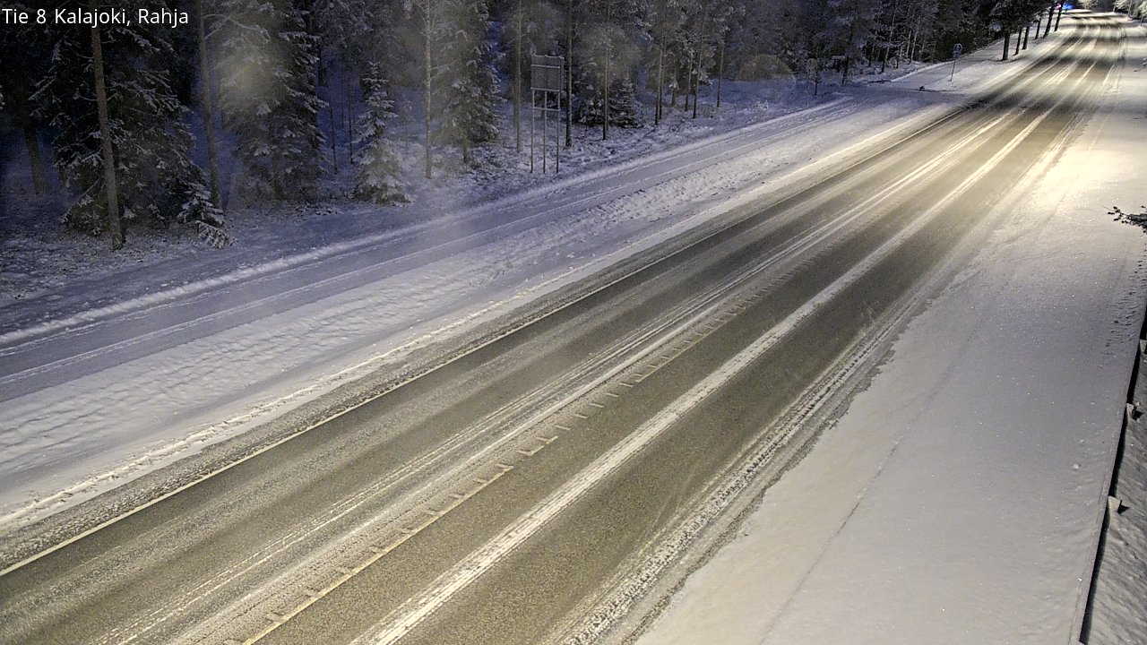 Kelikamerat Kuva Tie 8 Kalajoki, Rahja, Kalajoki, Pohjois-Pohjanmaa