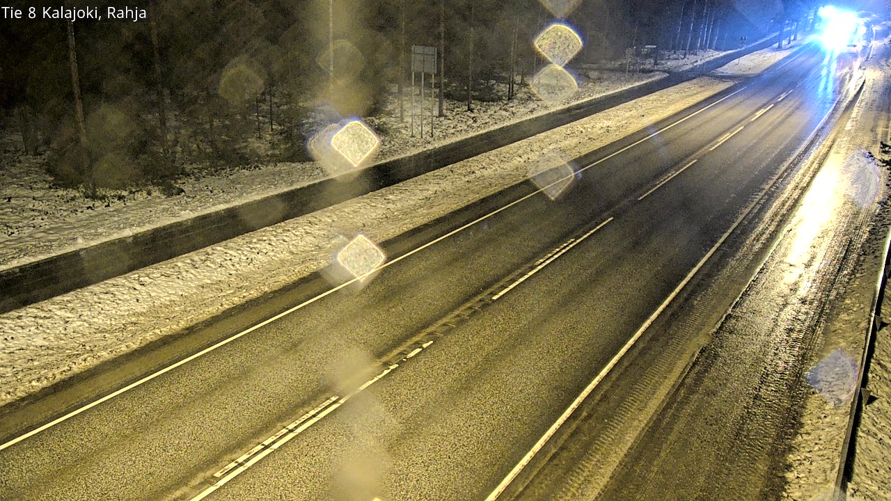 Weather Camera Image Road 8 Kalajoki, Rahja, Kalajoki, Pohjois-Pohjanmaa