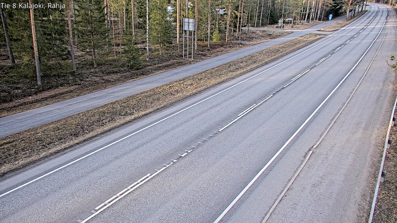 Kelikamerat Kuva Tie 8 Kalajoki, Rahja, Kalajoki, Pohjois-Pohjanmaa