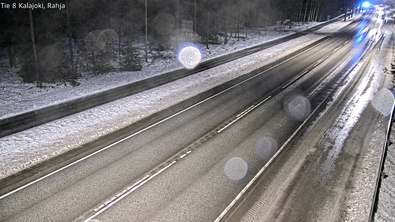 Weather Camera Image Väg 8 Kalajoki, Rahja, Kalajoki, Pohjois-Pohjanmaa