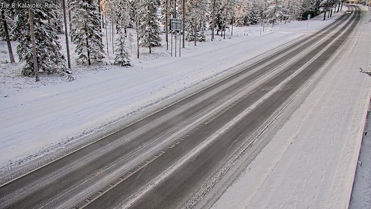 Weather Camera Image Road 8 Kalajoki, Rahja, Kalajoki, Pohjois-Pohjanmaa
