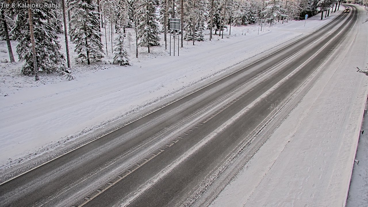 Weather Camera Image Road 8 Kalajoki, Rahja, Kalajoki, Pohjois-Pohjanmaa