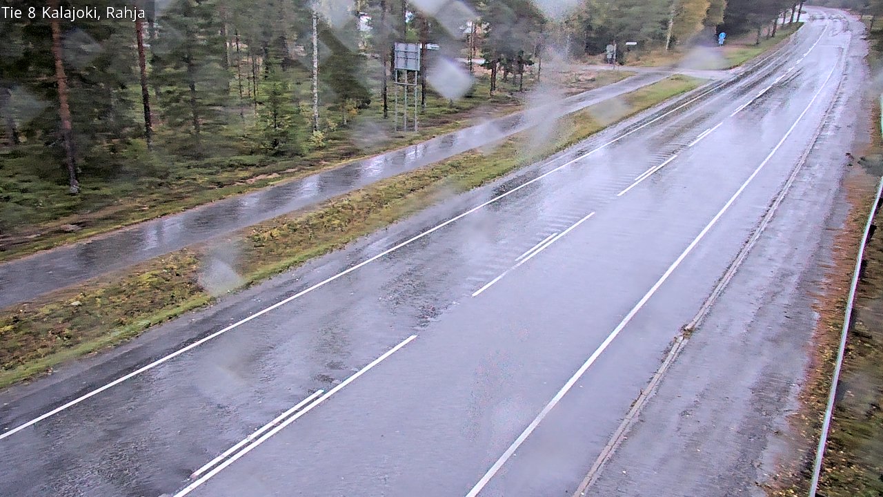 Weather Camera Image Road 8 Kalajoki, Rahja, Kalajoki, Pohjois-Pohjanmaa