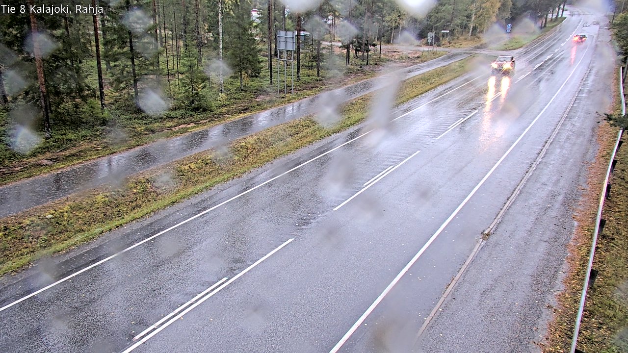 Weather Camera Image Road 8 Kalajoki, Rahja, Kalajoki, Pohjois-Pohjanmaa
