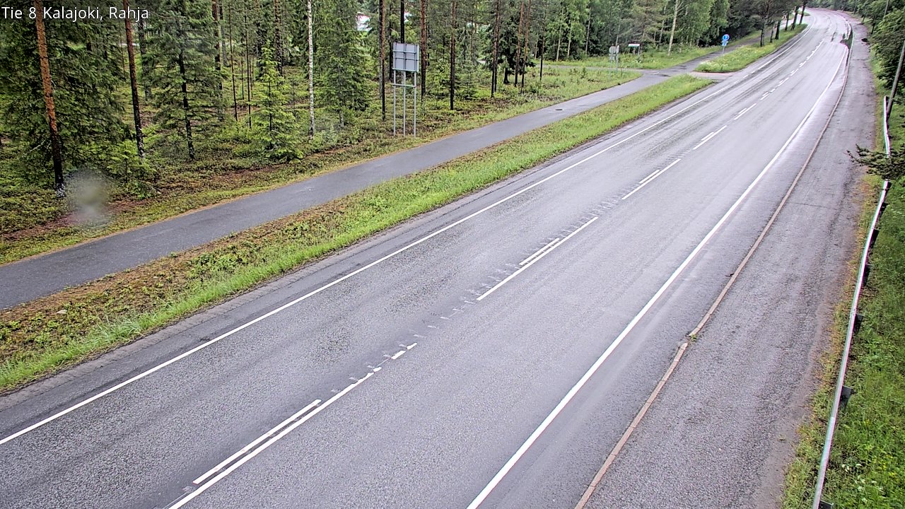 Weather Camera Image Road 8 Kalajoki, Rahja, Kalajoki, Pohjois-Pohjanmaa