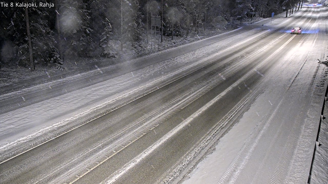 Kelikamerat Kuva Tie 8 Kalajoki, Rahja, Kalajoki, Pohjois-Pohjanmaa