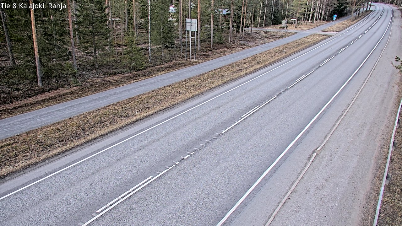 Kelikamerat Kuva Tie 8 Kalajoki, Rahja, Kalajoki, Pohjois-Pohjanmaa