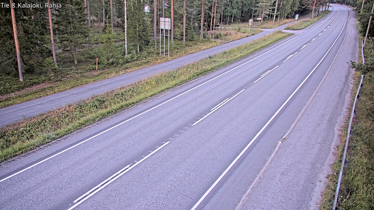 Kelikamerat Kuva Tie 8 Kalajoki, Rahja, Kalajoki, Pohjois-Pohjanmaa