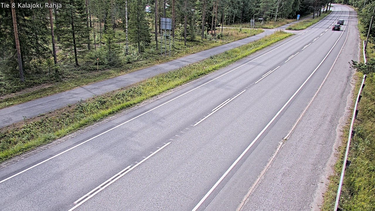 Weather Camera Image Road 8 Kalajoki, Rahja, Kalajoki, Pohjois-Pohjanmaa
