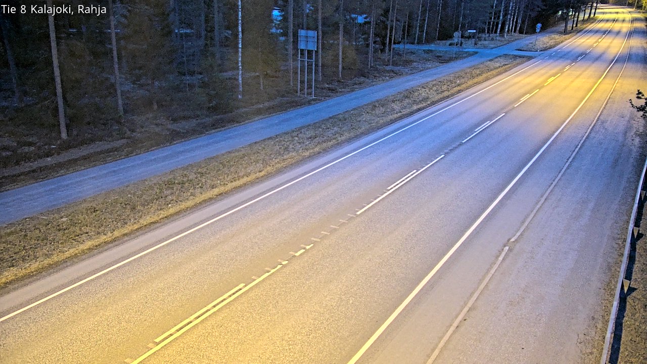 Weather Camera Image Road 8 Kalajoki, Rahja, Kalajoki, Pohjois-Pohjanmaa
