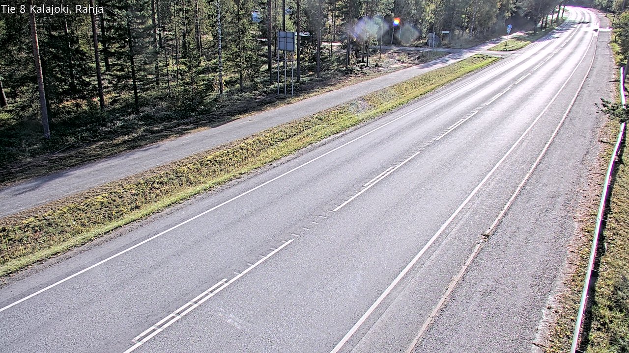 Kelikamerat Kuva Tie 8 Kalajoki, Rahja, Kalajoki, Pohjois-Pohjanmaa