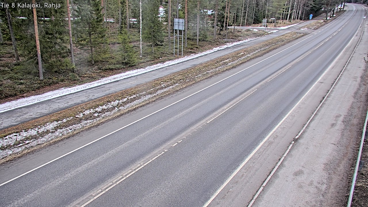 Kelikamerat Kuva Tie 8 Kalajoki, Rahja, Kalajoki, Pohjois-Pohjanmaa