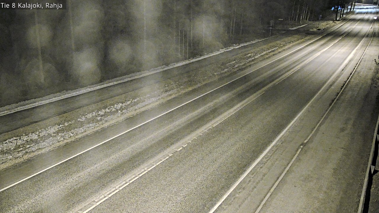 Kelikamerat Kuva Tie 8 Kalajoki, Rahja, Kalajoki, Pohjois-Pohjanmaa