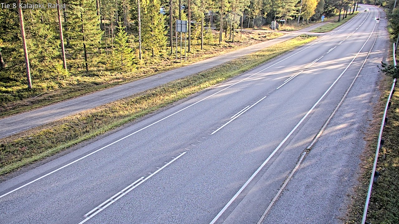 Kelikamerat Kuva Tie 8 Kalajoki, Rahja, Kalajoki, Pohjois-Pohjanmaa