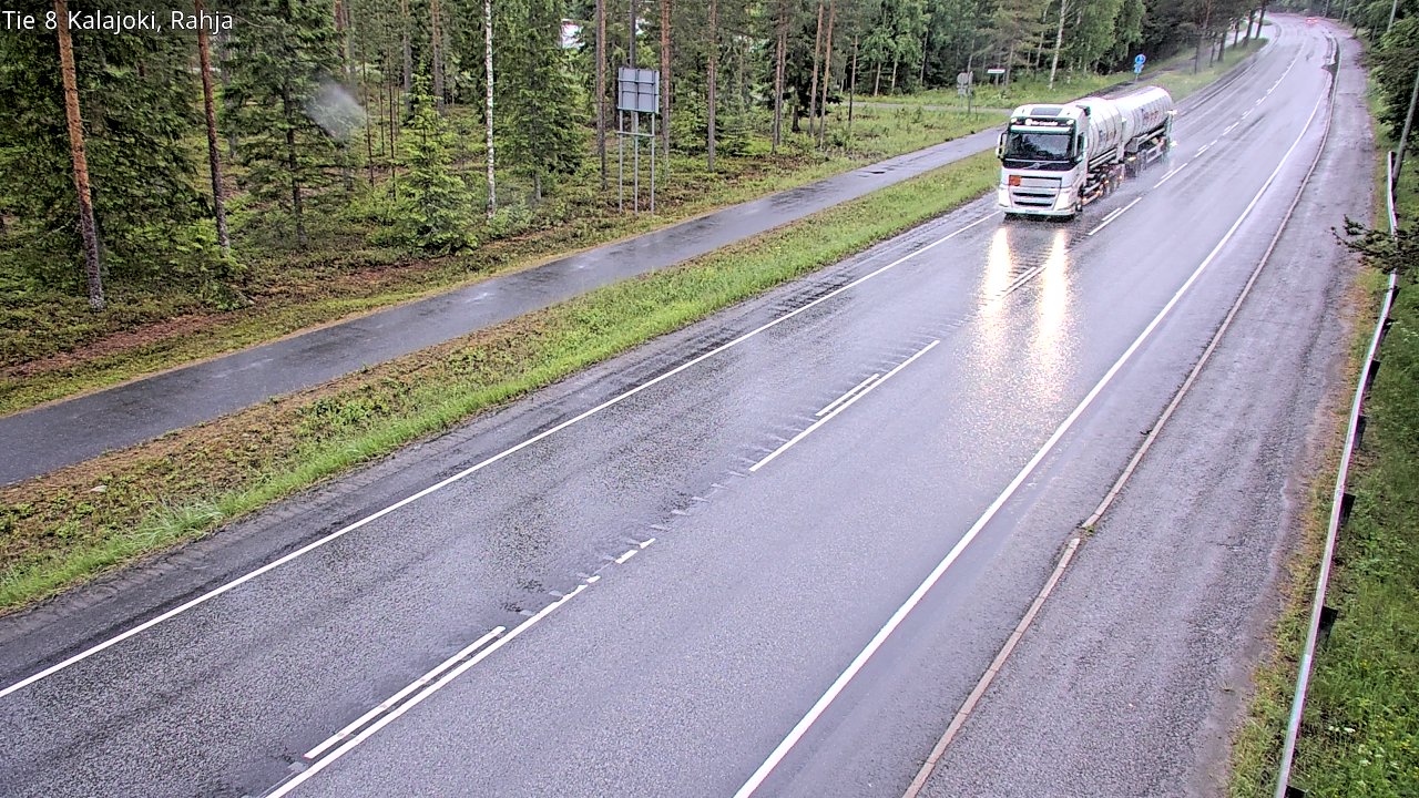 Kelikamerat Kuva Tie 8 Kalajoki, Rahja, Kalajoki, Pohjois-Pohjanmaa