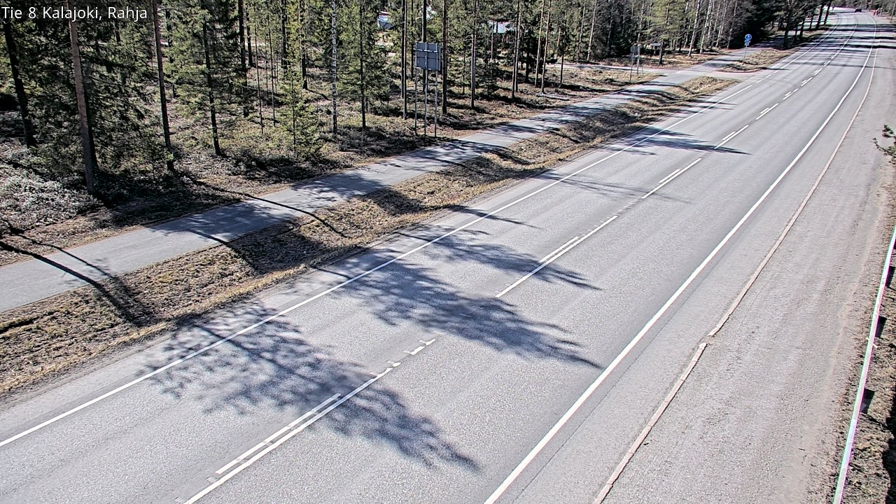Kelikamerat Kuva Tie 8 Kalajoki, Rahja, Kalajoki, Pohjois-Pohjanmaa