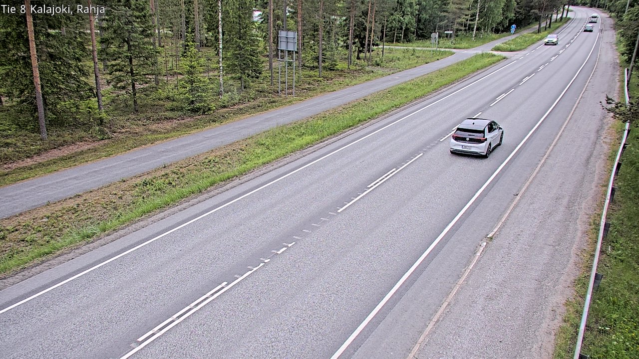 Kelikamerat Kuva Tie 8 Kalajoki, Rahja, Kalajoki, Pohjois-Pohjanmaa