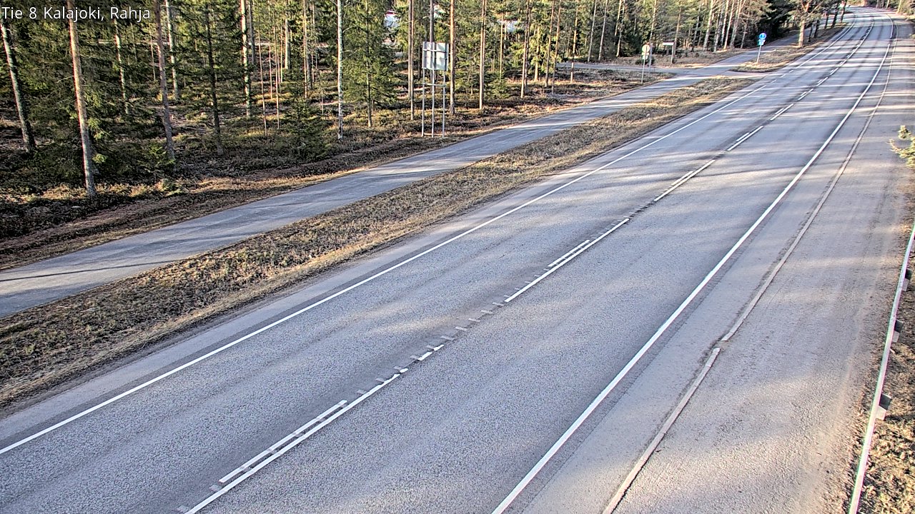 Kelikamerat Kuva Tie 8 Kalajoki, Rahja, Kalajoki, Pohjois-Pohjanmaa