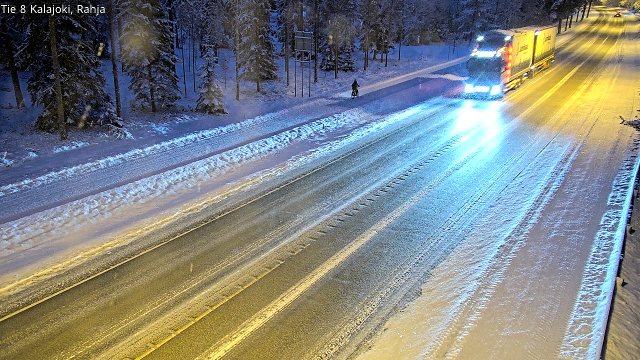 Kelikamerat Kuva Tie 8 Kalajoki, Rahja, Kalajoki, Pohjois-Pohjanmaa