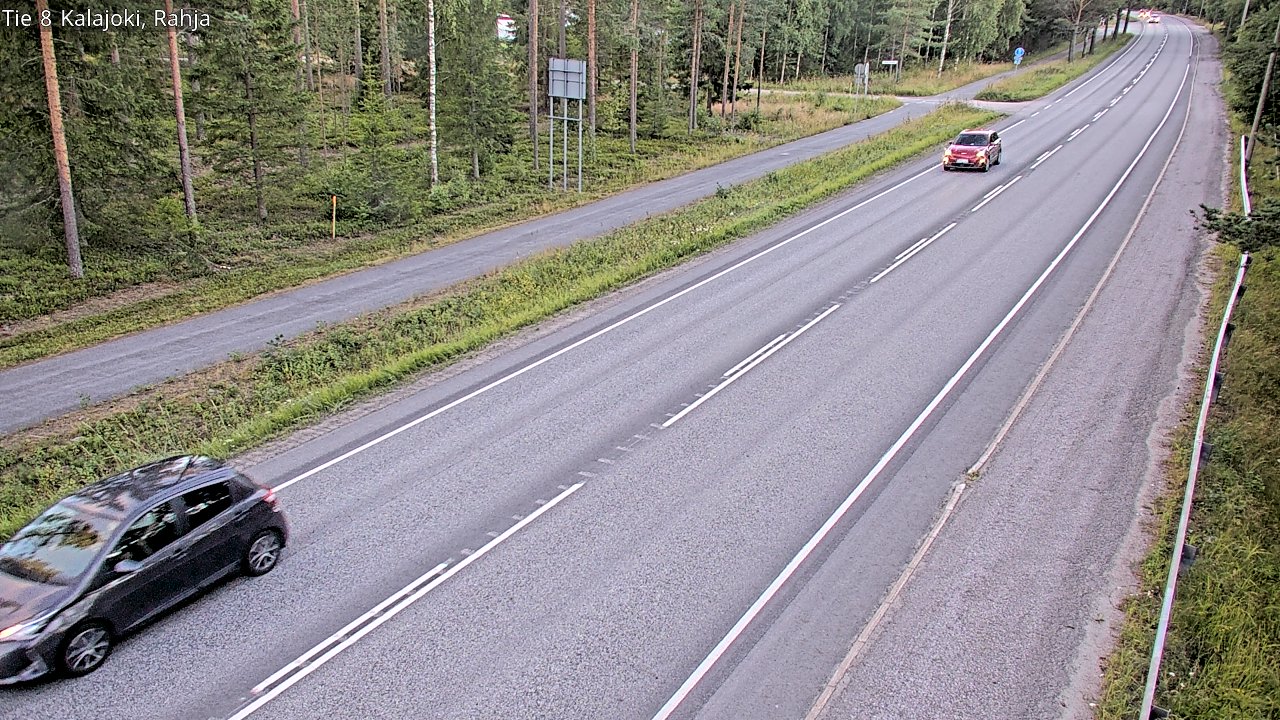 Kelikamerat Kuva Tie 8 Kalajoki, Rahja, Kalajoki, Pohjois-Pohjanmaa