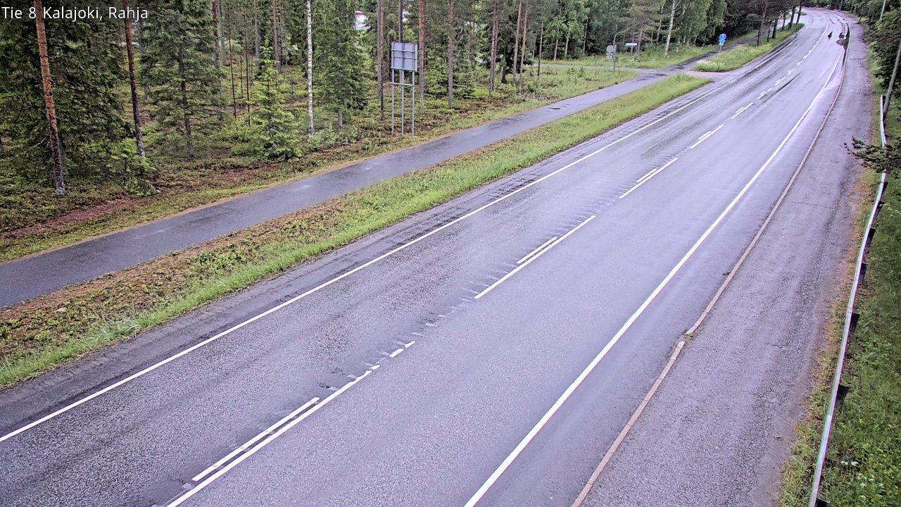 Kelikamerat Kuva Tie 8 Kalajoki, Rahja, Kalajoki, Pohjois-Pohjanmaa