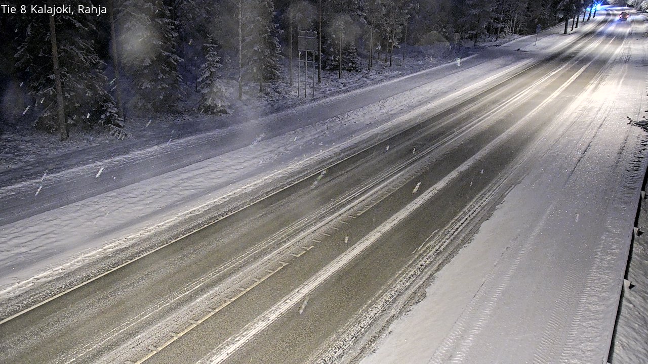 Kelikamerat Kuva Tie 8 Kalajoki, Rahja, Kalajoki, Pohjois-Pohjanmaa