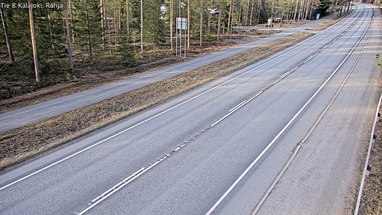 Kelikamerat Kuva Tie 8 Kalajoki, Rahja, Kalajoki, Pohjois-Pohjanmaa