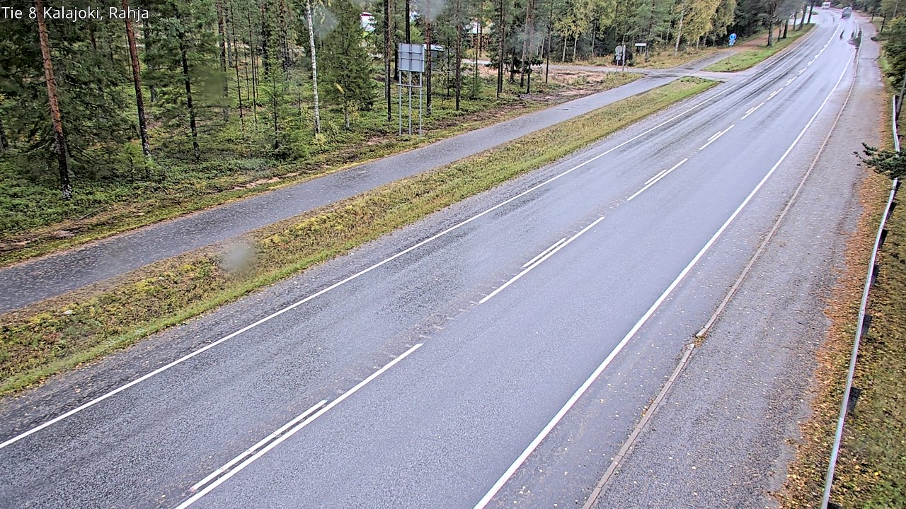 Weather Camera Image Väg 8 Kalajoki, Rahja, Kalajoki, Pohjois-Pohjanmaa