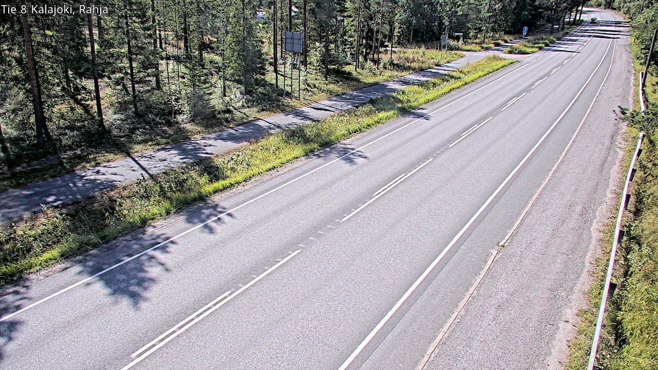 Kelikamerat Kuva Tie 8 Kalajoki, Rahja, Kalajoki, Pohjois-Pohjanmaa