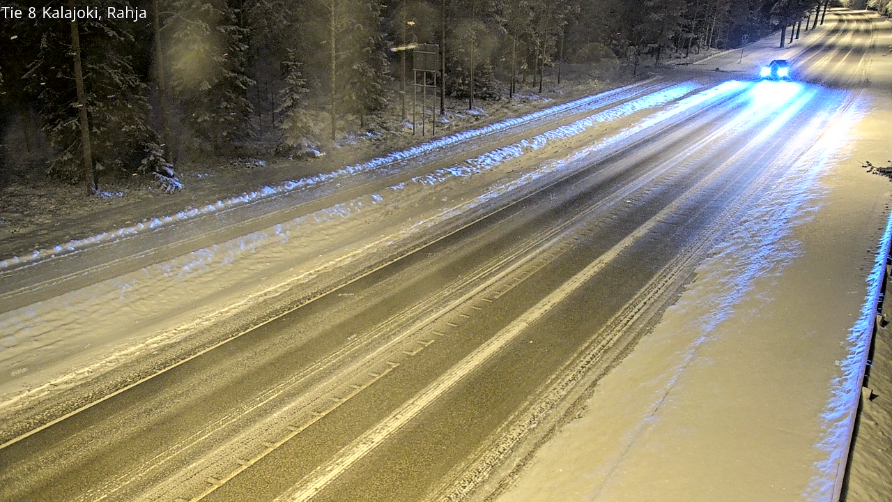 Kelikamerat Kuva Tie 8 Kalajoki, Rahja, Kalajoki, Pohjois-Pohjanmaa