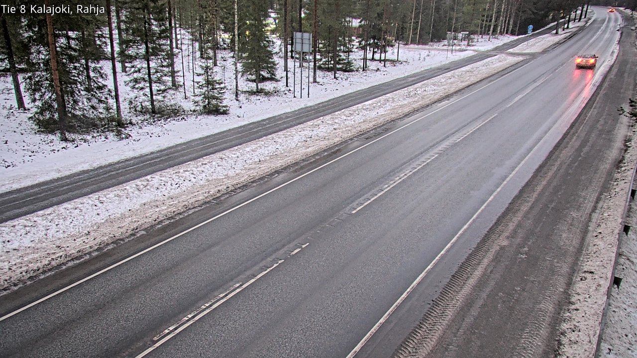 Weather Camera Image Väg 8 Kalajoki, Rahja, Kalajoki, Pohjois-Pohjanmaa