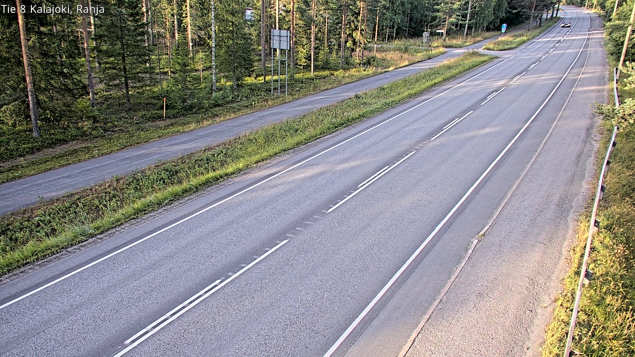 Kelikamerat Kuva Tie 8 Kalajoki, Rahja, Kalajoki, Pohjois-Pohjanmaa