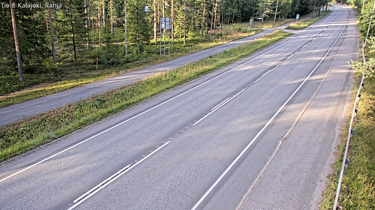 Kelikamerat Kuva Tie 8 Kalajoki, Rahja, Kalajoki, Pohjois-Pohjanmaa