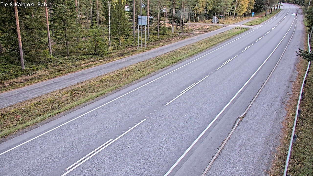 Kelikamerat Kuva Tie 8 Kalajoki, Rahja, Kalajoki, Pohjois-Pohjanmaa