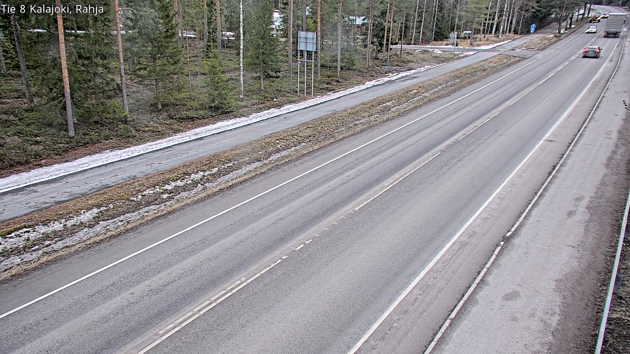 Kelikamerat Kuva Tie 8 Kalajoki, Rahja, Kalajoki, Pohjois-Pohjanmaa