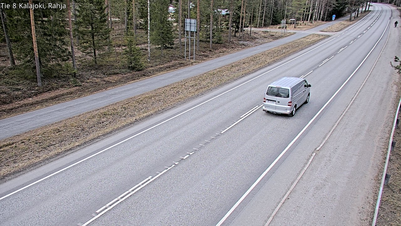 Weather Camera Image Road 8 Kalajoki, Rahja, Kalajoki, Pohjois-Pohjanmaa