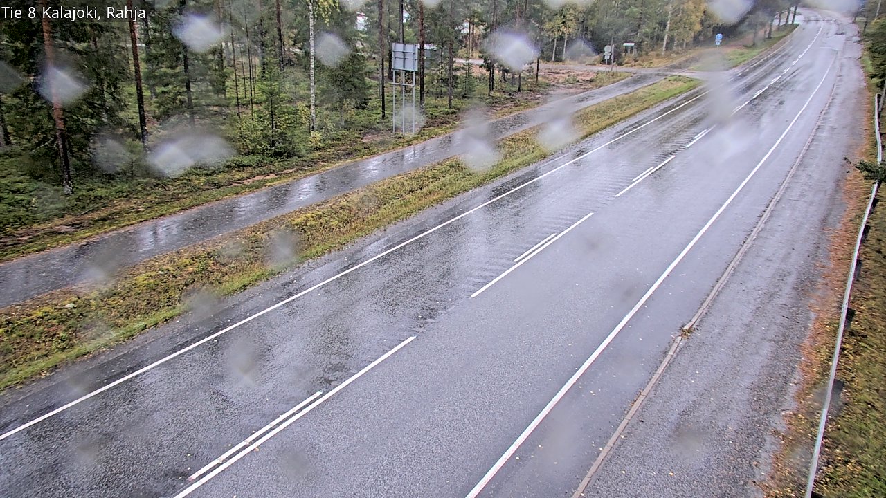 Weather Camera Image Road 8 Kalajoki, Rahja, Kalajoki, Pohjois-Pohjanmaa