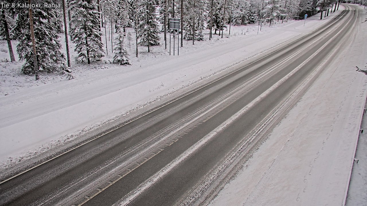 Weather Camera Image Väg 8 Kalajoki, Rahja, Kalajoki, Pohjois-Pohjanmaa
