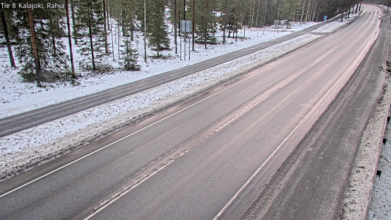 Weather Camera Image Väg 8 Kalajoki, Rahja, Kalajoki, Pohjois-Pohjanmaa