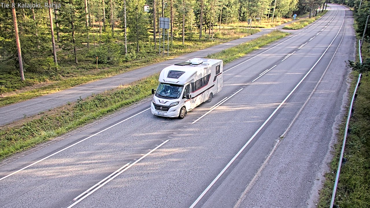Kelikamerat Kuva Tie 8 Kalajoki, Rahja, Kalajoki, Pohjois-Pohjanmaa