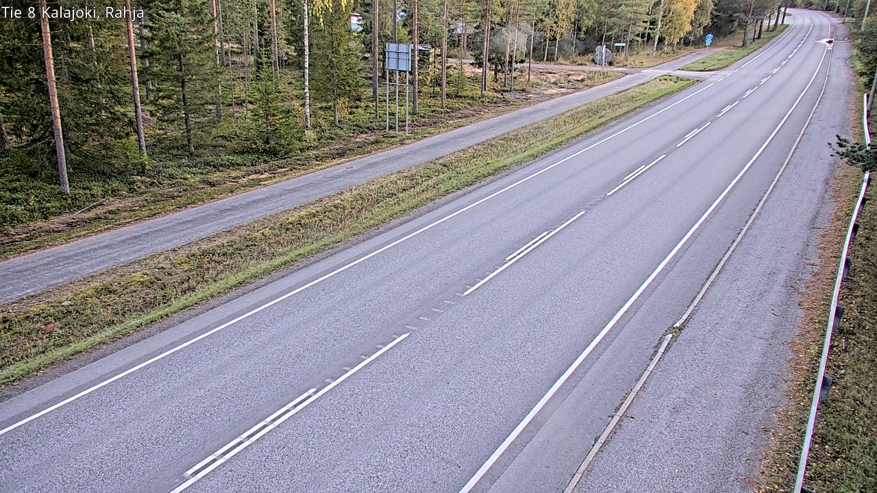 Kelikamerat Kuva Tie 8 Kalajoki, Rahja, Kalajoki, Pohjois-Pohjanmaa