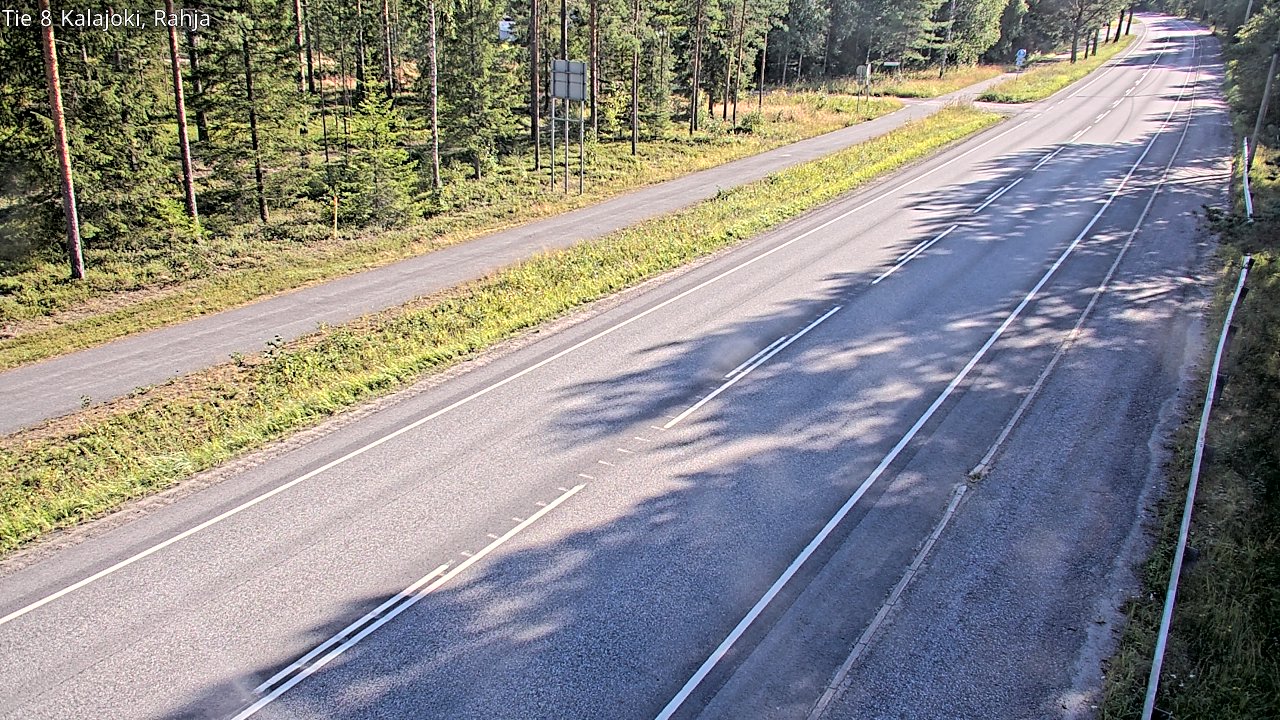 Kelikamerat Kuva Tie 8 Kalajoki, Rahja, Kalajoki, Pohjois-Pohjanmaa
