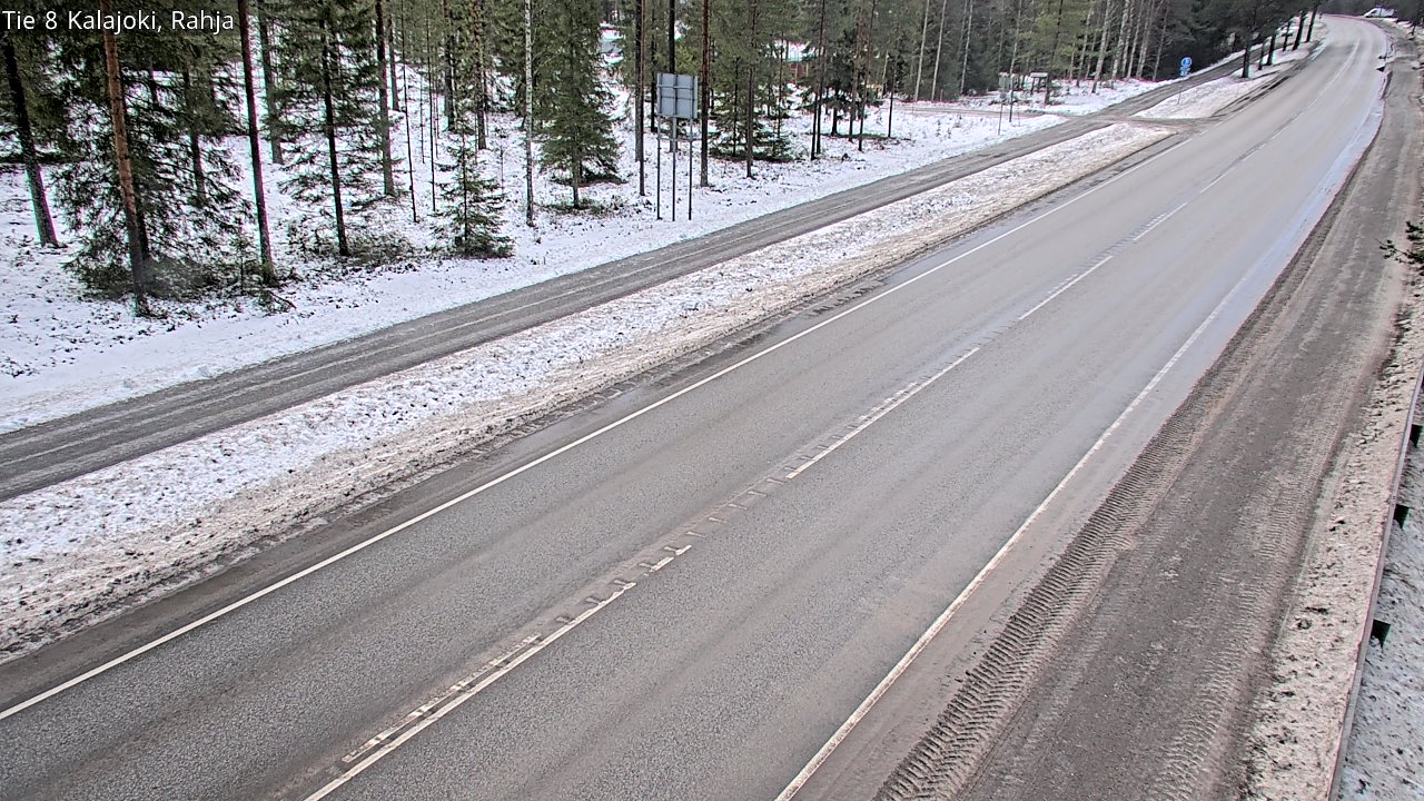 Weather Camera Image Väg 8 Kalajoki, Rahja, Kalajoki, Pohjois-Pohjanmaa