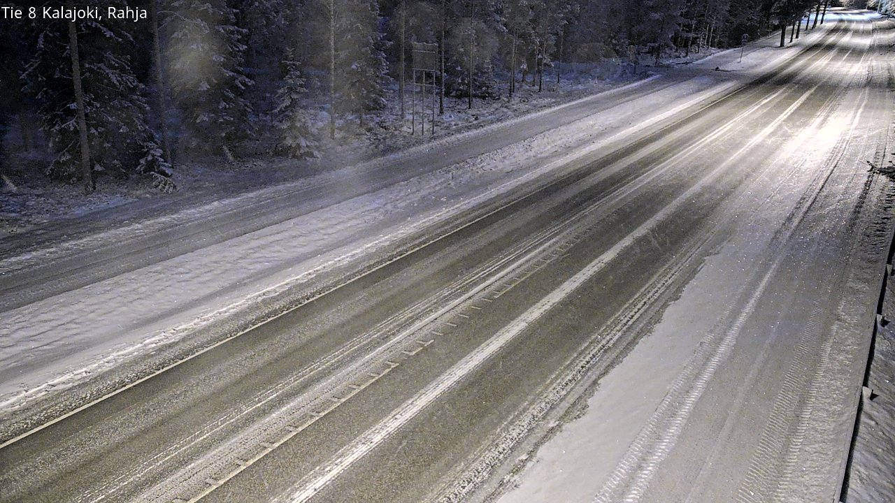 Kelikamerat Kuva Tie 8 Kalajoki, Rahja, Kalajoki, Pohjois-Pohjanmaa