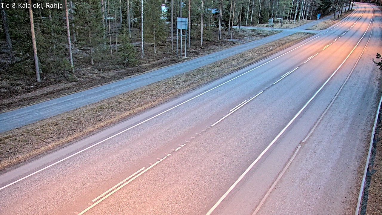 Kelikamerat Kuva Tie 8 Kalajoki, Rahja, Kalajoki, Pohjois-Pohjanmaa