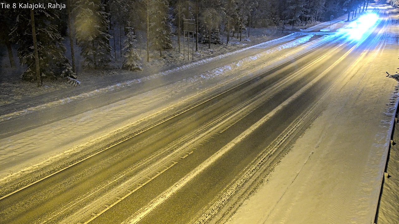Weather Camera Image Road 8 Kalajoki, Rahja, Kalajoki, Pohjois-Pohjanmaa