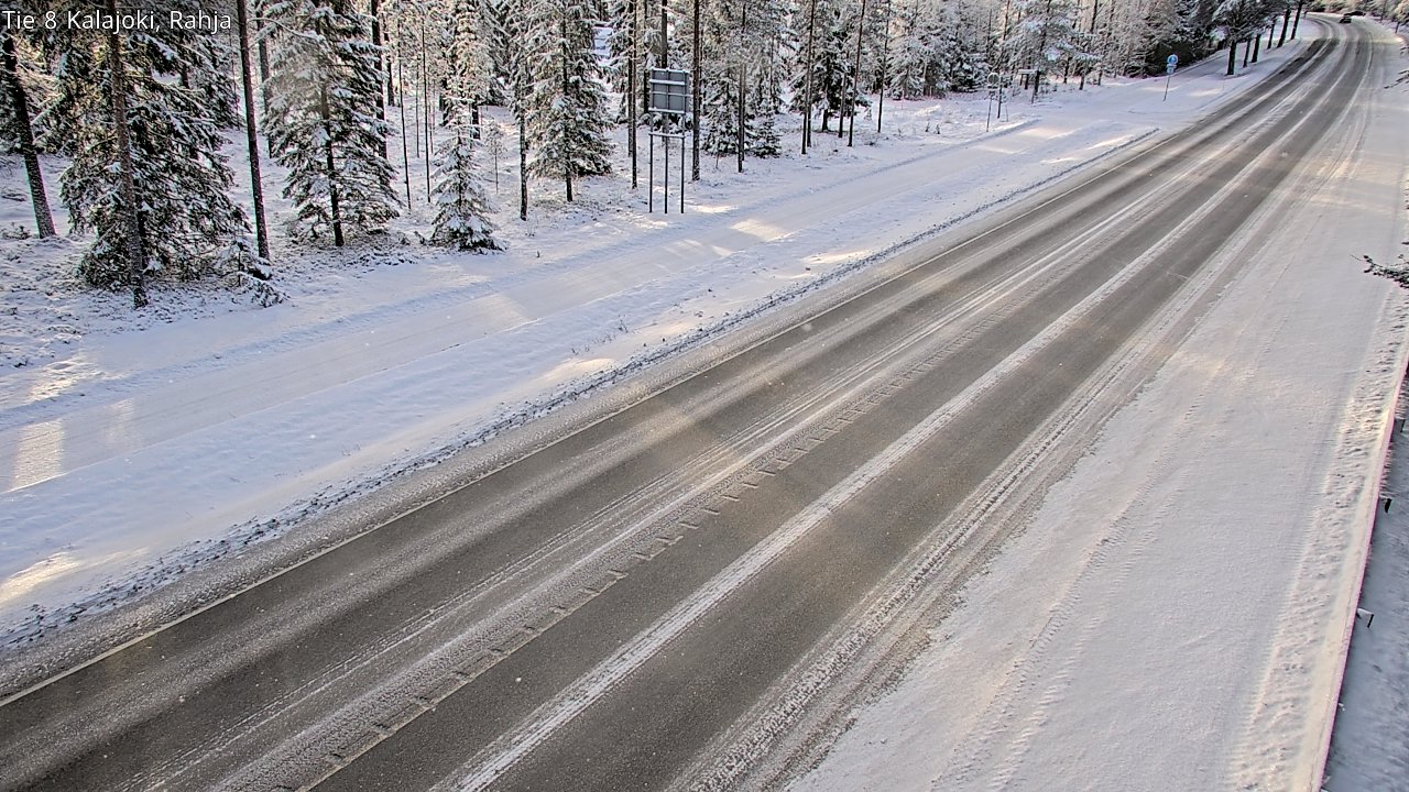 Kelikamerat Kuva Tie 8 Kalajoki, Rahja, Kalajoki, Pohjois-Pohjanmaa