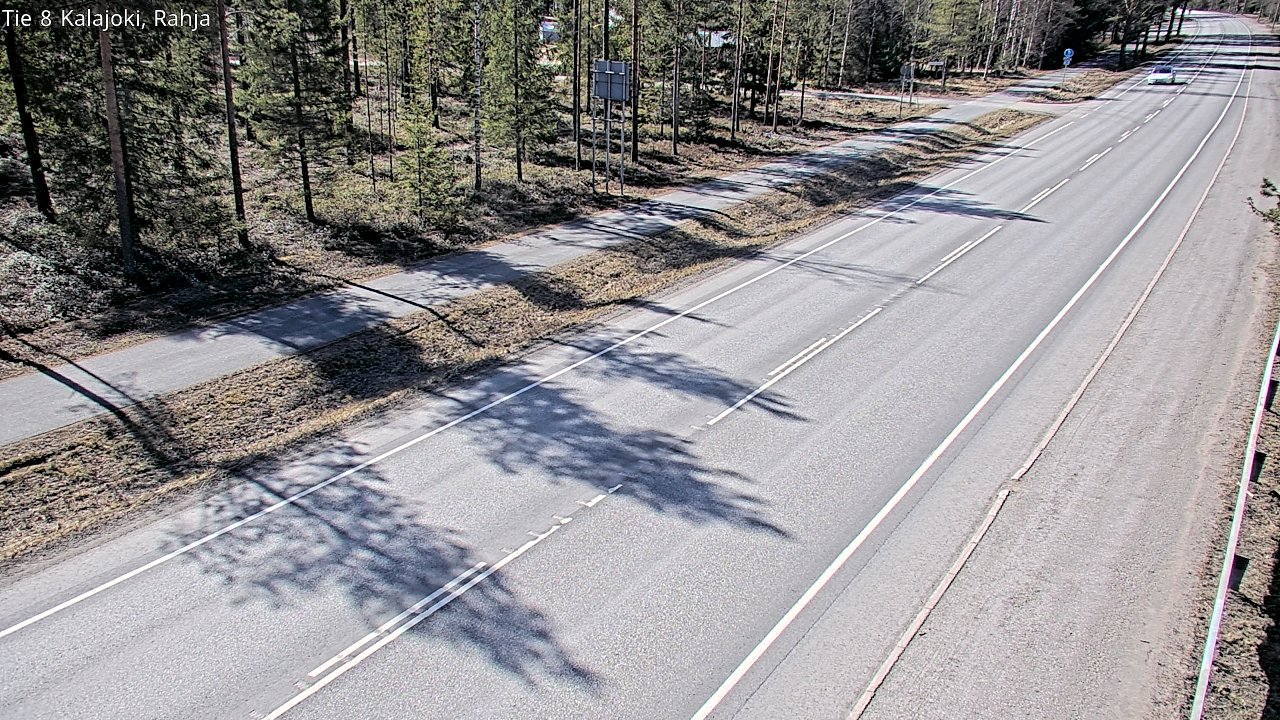 Kelikamerat Kuva Tie 8 Kalajoki, Rahja, Kalajoki, Pohjois-Pohjanmaa