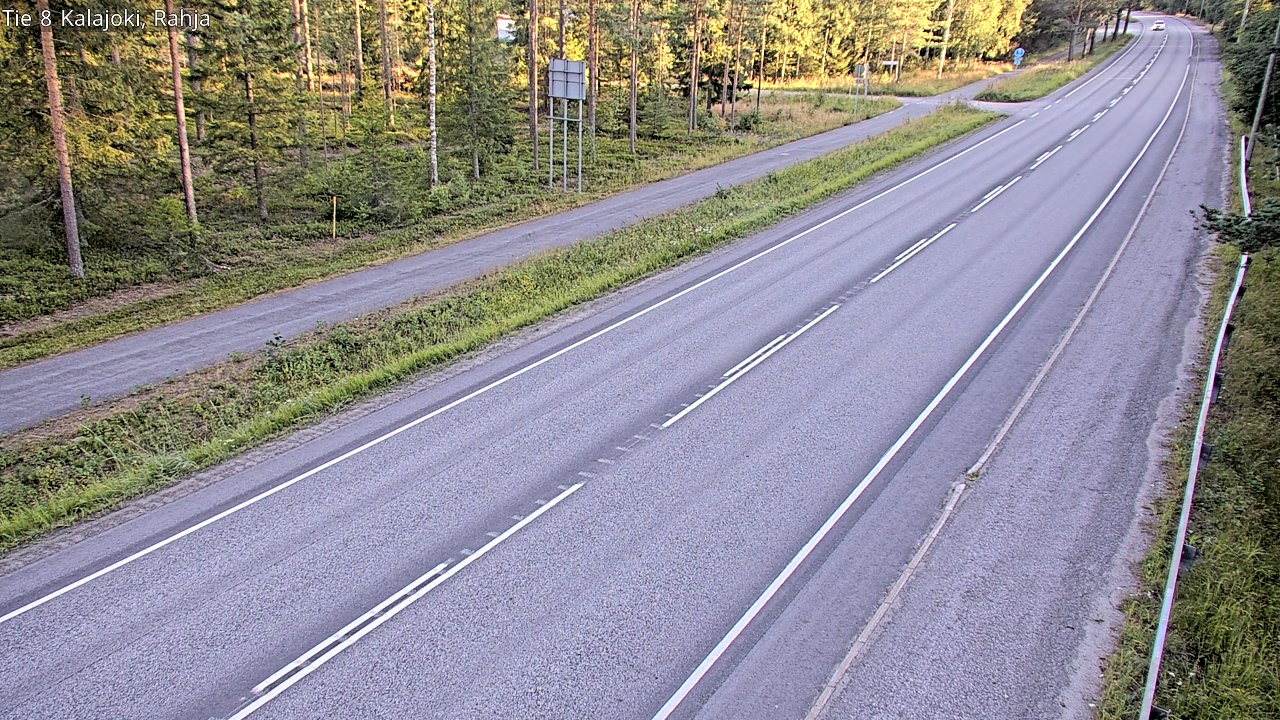 Kelikamerat Kuva Tie 8 Kalajoki, Rahja, Kalajoki, Pohjois-Pohjanmaa