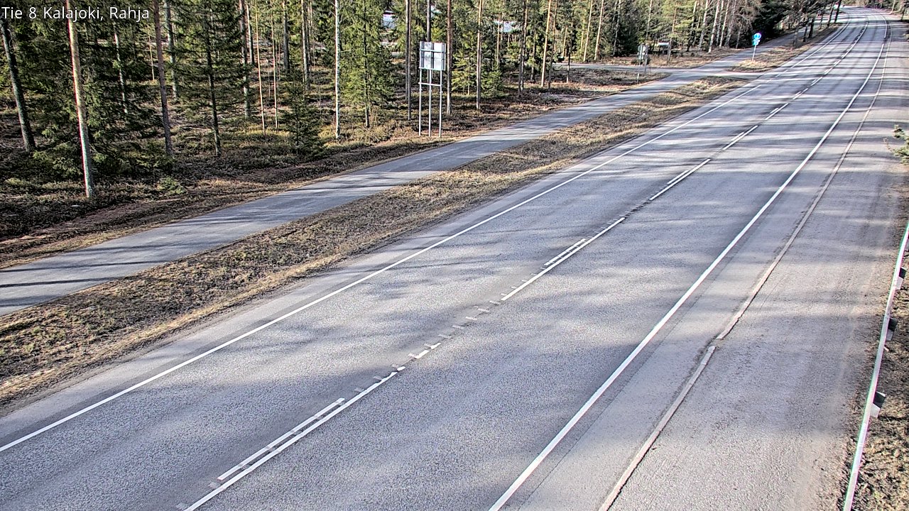 Kelikamerat Kuva Tie 8 Kalajoki, Rahja, Kalajoki, Pohjois-Pohjanmaa